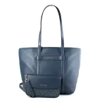 Michael Kors Jet Set Travel Tote Bag Navy Saffiano Leather Women's 35S5STVT3LNAV