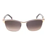 CAROLINA HERRERA SHE069560SL3 Naiste p&auml;ikeseprillid - Havana atsetaatraam, pruuni gradiendiga l&auml;&auml;tsed, 56 mm