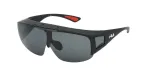 FILA SFI126-99U28P Unisex P&auml;ikeseprillid - Matt Must Raam, Hall Polariseeritud L&auml;&auml;ts, UV400, Kilpstiil