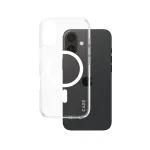 PanzerGlass CARE&trade; by &reg; Urban Combat Case Transparent w. White MagSafe iPhone 16