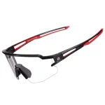ROCKBROS Cycling Glasses Photochromic UV400 Model 10173 Black-Red
