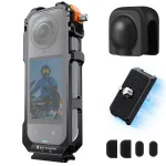 KF Kaitsev raamikinnituspuur 2x 1/4 tolli-20 keermega ja GoPro kinnitusega Insta360 X5 / Kf31.182 jaoks