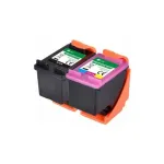 G&G tindikassett HP 303XL / 3YN10AE Multipack 1x must + 1x v&auml;rviline