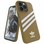Adidas OR Moulded PU iPhone 13 Pro Case Beige-Gold 47806