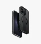 UNIQ Heldro Max iPhone 16 Pro 6.3 inch MagClick Charging Case Black/Vapour Smoke