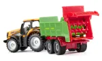 SIKU Blister JCB koos Strautmanni universaallaoturiga - 1:87 m&otilde;&otilde;tkavas valumudelite komplekt