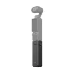 TELESIN 5000mAh Battery Grip Power Bank for DJI Osmo Pocket 3 / 4, USB-C, Black