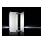 Rittal VX Baying Enclosure System, 2-ukseline, 1200x2000x600 mm, helehall