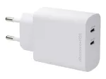 dbramante1928 re-charge 45W Dual USB-C PD seinelaadija - valge (EL)