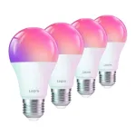 LEPRO B1-EU-4 E27 Wi-Fi nutikad LED-pirnid, 8,5 W, 806 lm, 4-pakk