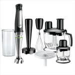 Braun MQ 7087X 1,2 L saumikser 1000 W Must, Roostevaba teras