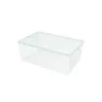 CURVER kaanega kast Tekstiilikast 45L 59,6x39,4x23cm L&auml;bipaistev