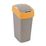 CURVER Flip Bin 45L Pr&uuml;gikast h&otilde;bedane/kollane