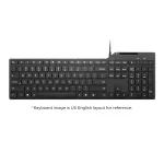 Lenovo USB-A juhtmega nutikaardilugejaga klaviatuur 5000-US English 4Y41U13312