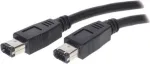 SHIVERPEAKS S/CONN maximum connectivity FireWire-kaabel, IEEE 1394a, 6-pin isane - 6-pin isane, 400 Mbps, 1,8 m, must 77202