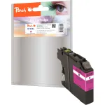 Peach PI500-89 &uuml;hilduv tindikassett Brother LC-125XL jaoks, XL, 15 ml, magenta