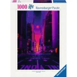 Pusle Ravensburger New York in Neon, 1000 t&uuml;kki, t&auml;iskasvanute pusle