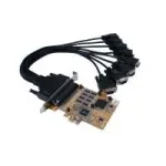 EXSYS EX-44088 2-pordiline RS-232 PCI jadaliidese kaart koos madala profiili kronsteiniga