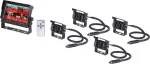 Renkforce RF-6951660 Advance'i pimenurga abis&uuml;steem AI-monitori ja tagumise radarianduriga 12/24V
