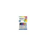 GIOTTO &uuml;lipeen gua&scaron;&scaron;v&auml;rvide komplekt, 5 x 10 ml alumiiniumtuubid, erinevad v&auml;rvid (valge, p&otilde;hikollane, p&otilde;hipunane, p&otilde;hisinine, must) F65440000