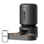 Lemmiklooma s&ouml;&ouml;tja Aptel Granary PL-AF103-36B, automaatne 5 L, topeltkaussid, Wi‑Fi (must)