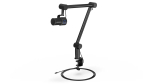 Arvutimikrofon ENDORFY Solum Studio &mdash; USB-juhtmega, 24-bitine/96 kHz, 20&ndash;20000 Hz, reguleeritav lauakinnitus, puutetundlikud juhtnupud, k&otilde;rvaklapiv&auml;ljund, must