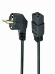 Gembird PC-186-C19 toitejuhe, CEE 7/7 &ndash; C19, 16 A, 1,8 m, must