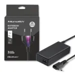 Qoltec 51506.45W toiteadapter ASUS-ile | 45W | 19V | 2,37A | 4,0*1,35 | +toitekaabel