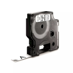 DYMO autentsed D1 sildid | Must tr&uuml;kk valgel lindil | 12 mm x 7 m | Isekleepuvad sildid LabelManager sildimasinatele | Valmistatud Euroopas