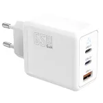 Laadija TB AZTBXUL3USB65WW &mdash; 65 W USB-C Power Delivery kahe pordiga (1x USB-C, 1x USB-A)