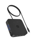 ICY BOX IB-DK4090-C 12-&uuml;hes USB-C dokkimisjaam, 3x HDMI 4K@60Hz, Gigabit LAN, 4x USB-A 3.2 Gen 1, 2x USB-C 3.2 Gen 2, PD kuni 100 W, must