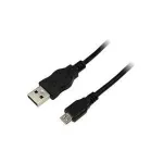 LogiLink USB A - Micro-USB B kaabel 5m, USB 2.0, must
