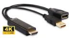 Microconnect HDMDPP1 videokaabli adapter 0,15 m HDMI A-t&uuml;&uuml;p (standardne) DisplayPort must