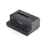 StarTech.com M.2 NVMe 2,5/3,5-tollise SATA-k&otilde;vakettadublikaator, kahe pesaga eraldiseisev SSD-kloonija/kettadokk, kahesuunaline NVMe&ndash;SATA / SATA&ndash;NVMe, kuni 27 GB/min, TAA