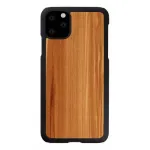 Nutitelefoni &uuml;mbris man and wood iPhone 11 Pro Max jaoks &mdash; cappuccino must viimistlus