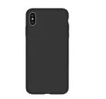Kaitsev silikoon&uuml;mbris Devia iPhone XS Max jaoks (6,5 tolli, must)