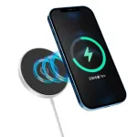 eSTUFF ES638100 mobiilseadme laadija Nutitelefon Alumiinium Vahelduvvool Juhtmevaba laadimine Kiirlaadimine Siseruumides