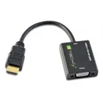 Techly IDATA-HDMI-VGA2 videokaabli adapter VGA (D-Sub) Must