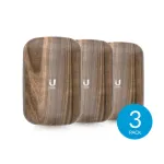 Ubiquiti EXTD-Cover-Wood-3 puidudisainiga katted (3 tk) BeaconHD / U6 Extender