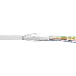 InLine paigalduskaabel SF/UTP Cat.5e AWG26 CCA PVC valge 100 m