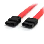 StarTech.com 12in SATA Serial ATA kaabel, 0,3 m, emane/emane, punane, 12 g, 90 mm, 125 mm