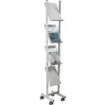 Helit H6813399 - Metall - Hall - 4 riiulit - 260 mm - 390 mm - 1580 mm