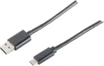 USB-kaabel S/CONN 14-10005 USB 2.0 1m USB A USB C Must