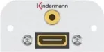Pistikupesa HDMI + 3,5 mm Kindermann 7441000589
