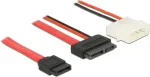 SATA-kaabel DeLOCK 84790 0,5m SATA 13-kontaktiline SATA 7-kontaktiline + Molex