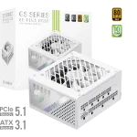 Gamemax toiteplokk, 80 PLUS, Gold | GS 650G WH | 650 W