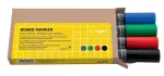 Marker Sigel BA010 4 tk Must Sinine Roheline Punane