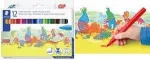 Marker pens Staedtler Noris Jumbo 12-piece set &mdash; felt-tip markers for children, model 340 C12