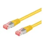 V&otilde;rgukaabel Goobay 1.5m CAT6a-150 Kollane