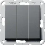 GIRA 284428 elektril&uuml;liti 1P antratsiit (284428)